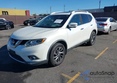 2016 Nissan Rogue Sl from USA, damaged, VIN 5N1AT2MT4GC795747